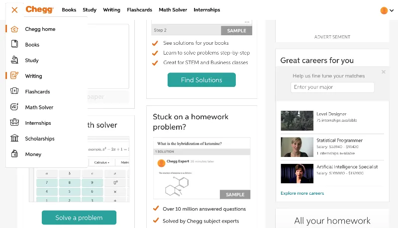 Brainly AI Review: Chegg Study